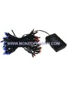 144 Led colorati multicolore con timer e 8 giochi di luce Mondo
