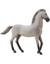 Cavallo bianco al passo in resina per statue da 30 cm Mondo