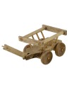 Carro in legno 9x3,5x3 h. Mondo Presepi