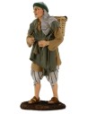 Man with grape basket on his shoulders 30 cm Pigini