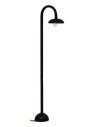 Lampione a terra curvo 22 cm con luce 12 Volt Mondo Presepi