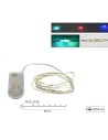 10 Micro led multicolore con pile incluse Mondo Presepi