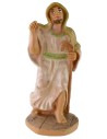 Pastore in cammino con bastone lux 10 cm in pvc Mondo Presepi