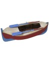 Barca in legno dipinta con remi cm 24x9,5x6 h Mondo Presepi