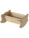 Culla in legno cm 5x4,6x2,4 h Mondo Presepi