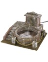 Fontana circolare con scala cm 26x26x18 h per statue 10-12 cm