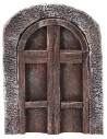Portone ad arco in legno per statue cm 6-8 h Mondo Presepi