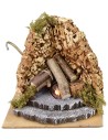 Fuoco per presepe funzionante cm 16x14,5x14 h Mondo Presepi