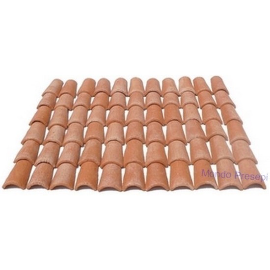 Terracotta tiles 25x45 mm available in: