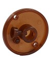 Puleggia ø 3,5 cm con perno, foro 7 mm per motoriduttore 4w