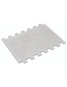 Modular plaster paving with interlocking tile effect cm