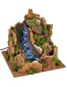 Cascata funzionante tra le rocce cm 29x29x27h. Mondo Presepi