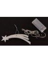 Stella cometa 15 cm luce calda con 4 led a batterie Mondo
