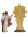 Statua Pasquale apparizione di Cristo risorto 5 cm Mondo Presepi