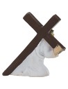 Gesù che cade con la croce 5 cm statue pasquali