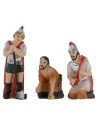 Statue Pasquali per scena Spoliazione serie 5 cm Mondo Presepi