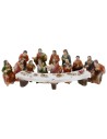 Statue Pasquali scena Ultima Cena 5 cm Mondo Presepi