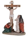 Scena Crocifissione cm 9 statue Pasquali Mondo Presepi
