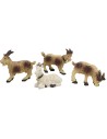 Set 4 capre per statue cm 8-10 h testa, capre, statue, capra
