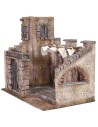 Ambientazione per ultima cena con cortile 33x20x30 h