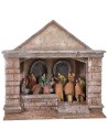 Ambientazione per ultima cena 29x25x28 h altezza, statue