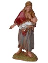 Set 6 soggetti Napoletani 6 cm statue per presepe Landi