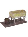 Vasca per pigiatura uva cm 18x9x8,5 h per statue 12 cm statue