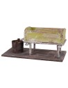 Vasca per pigiatura uva cm 18x9x8,5 h per statue 12 cm statue