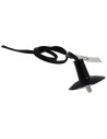 Lampione pensile a piatto tondo Ø 2,5 cm con led luce calda 3V