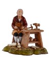 Set 4 scene mestieri serie 10 cm Landi Moranduzzo Mondo Presepi