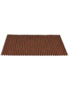 Pannello a tetto in pvc rigido terracotta cm 34x24,5 pannelli