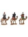 Set Tre Re Magi a cammello serie 5 cm Oliver Mondo Presepi