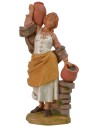 Donna con anfore 19 cm Fontanini Mondo Presepi