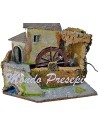 Mulino ad acqua napoletano funzionante Mondo Presepi