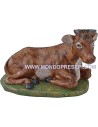Set bue e asino Lux per statue cm 45 Euromarchi Mondo Presepi
