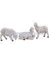 Set 3 pecore per statue cm 40-45 Mondo Presepi