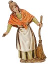 Set 3 statue affacciate 10 cm Landi Moranduzzo Mondo Presepi