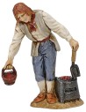 Set 3 statue affacciate 10 cm Landi Moranduzzo Mondo Presepi