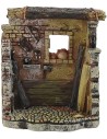 Bottega del falegname in resina cm 8,5x5,5x10 h. Mondo Presepi