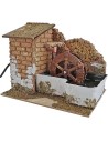 Mulino presepe ad acqua cm 20x14x15 h. Mondo Presepi