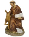 San Francesco con capriolo serie 13 cm Mondo Presepi