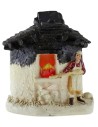 Forno con panettiere in resina funzionante cm 9,6x4,9x10,9 h.