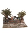 Orto degli ulivi cm 30x20x21 h altezza, orto, polistirene