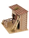 Fattoria cm 19x15x14,5 h legno, altezza, sughero, porte