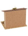 Fattoria cm 19x15x14,5 h legno, altezza, sughero, porte
