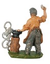 Statuina fabbro serie 8 cm per presepe Mondo Presepi