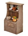 Armadio con cibo per statue 10-12 cm per presepe Mondo Presepi