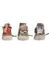 Set tre Re Magi 10 cm in movimento per presepe Mondo Presepi
