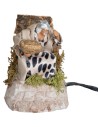 Set tre Re Magi 10 cm in movimento per presepe Mondo Presepi