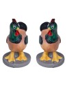 Set 2 galline Oliver con base per presepe Mondo Presepi